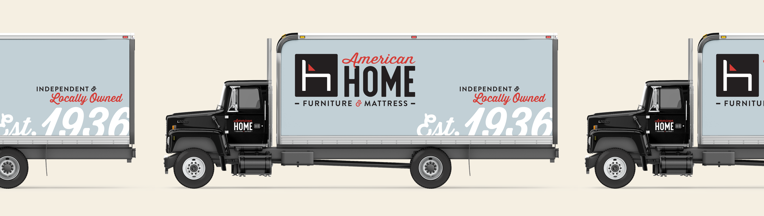 American Home Furniture & Mattress Branding