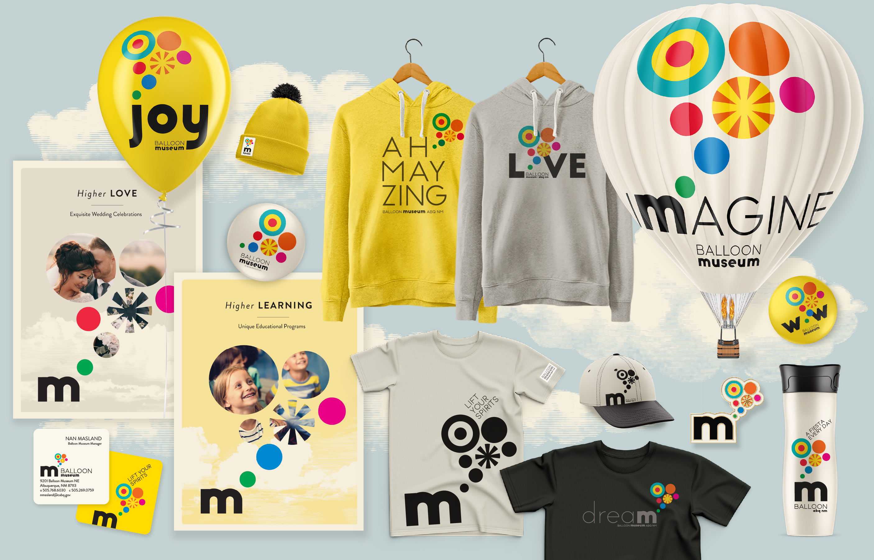 Balloon Museum Branding