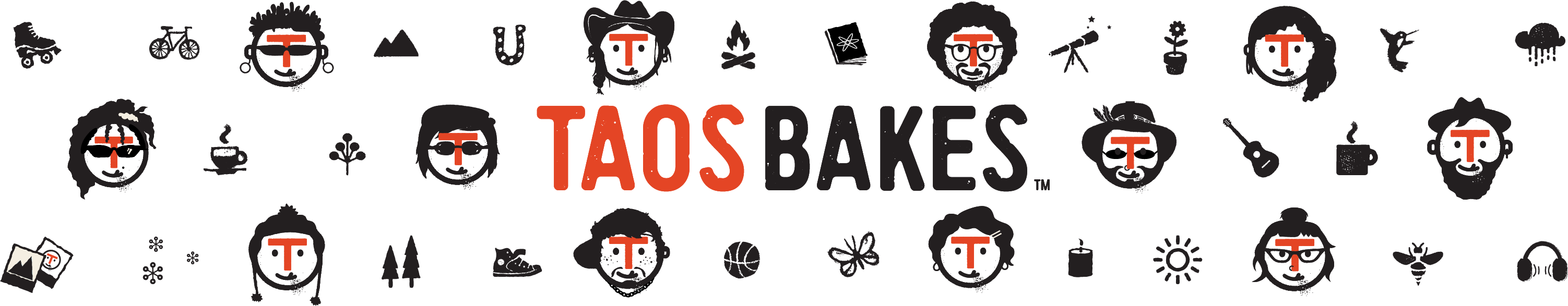 Taos Bakes Branding