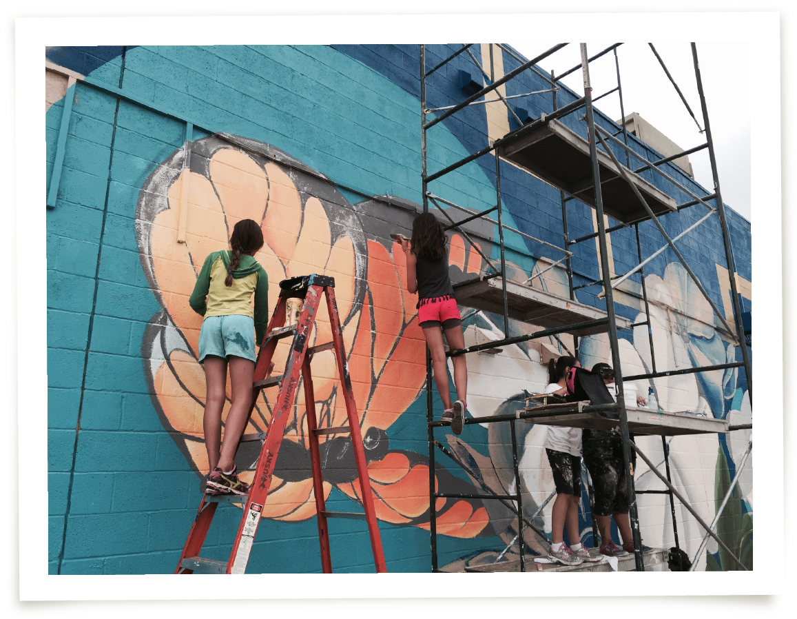 The Washington Middle School Mural Project - Resilience